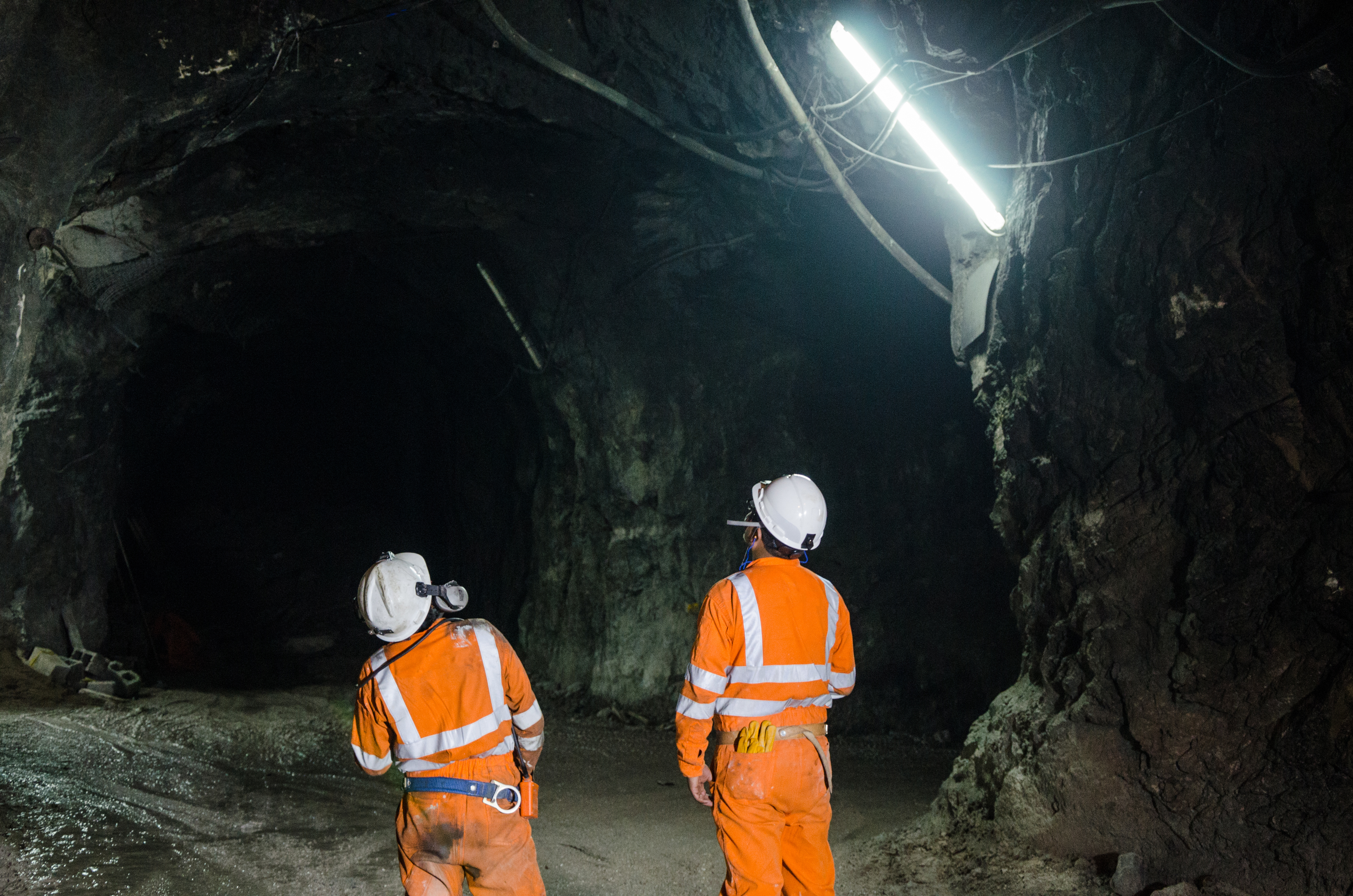 underground miners